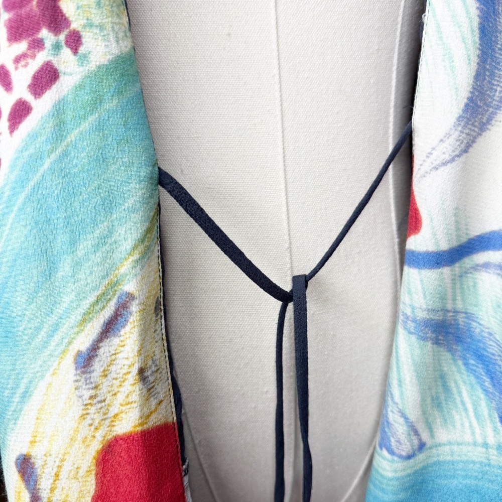 JOHN MARK Embroidered‎ Patchwork Boho Kimono Jack… - image 10